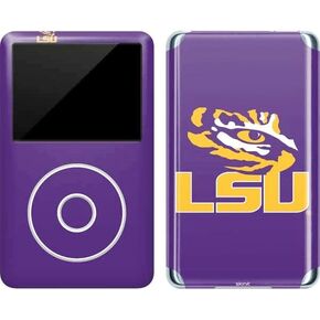 Skinit Decal MP3 Player Skin Compatible with iPod Classic (6th Gen) 80GB - Officially Licensed LSU Tigers Mascot Design