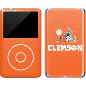 Skinit MECAL MP3 Player Skin متوافق مع iPod Classic (GEN) 80GB - تصميم كرة القدم بجامعة كليمسون المرخصة رسميًا