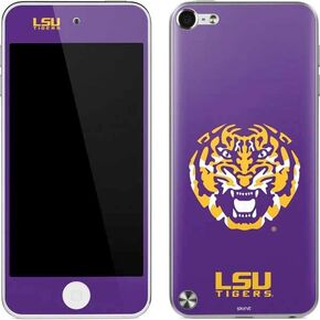 Skinit Decal MP3 Player Skin Compatible with iPod Touch (5th Gen&2012) - Officially Licensed LSU Purple Tiger Mascot Design