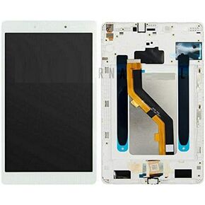 LCD Display Touch Screen Digitizer + Frame Assembly Replacement for White Samsung Galaxy Tab A 8.0 2019 SM-T290 USA
