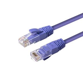 CAT6A UTP 30M Purple LSZH العلامة التجارية