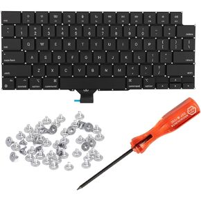 HAWSON US Keyboard Replacement for MacBook Pro M1 M2 M3 M4 Pro Max 13" A3240, 14" A2442/A2779/A2918/A2992/A3112/A3401/A3185, 15" A3241, 16" A2485/A2780/A2991/A3403/A3186 Keyboard US Layout 2021-2025