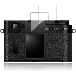 Screen Protector for Fujifilm X Half, HD Tempered Glass,9h Hardness,Scratch,Anti-Fingerprin,Tempered Glass Film Guard for Fujifilm X Half Camera[2 Pack]