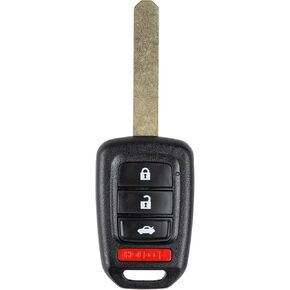 Key Fob Replacement for 2013 2014 2015 Honda Accord/ 14 15 Civic Car Keyless Entry Remote Control, MLBHLIK6-1T 35118-T2A-A20, 4 Buttons