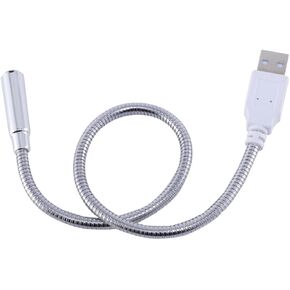 LIFKOME 4pieces Flexible Gooseneck USB Led Light Portable Reading Lamp for Laptop Desktop Angle Eye for Home Office Use