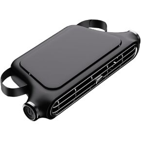 Car Cooling Fans For Backseat, Car Fan for Driver and Passenger's Seat Portable Backseat Cooling Fan Kids Baby with 3 Adjustable Wind Speeds for Vehicle Jeep Van RV Truck (Black 3000mAh)