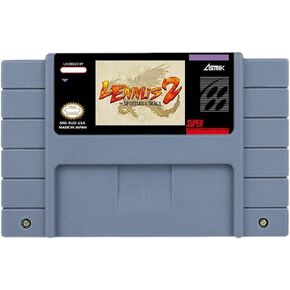 RPG Game for Lennus Ii - The Apostles of The Seals - USA Version Cartridge Available for SNES Video Game Consoles