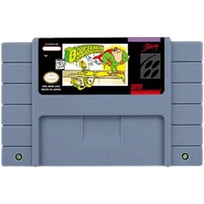 لعبة لـ Boogerman - مغامرة اختيار و Flick - إصدارات الولايات المتحدة الأمريكية متاحة لأجهزة SNES Game