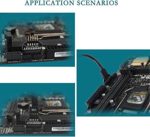 PH23 Motherboard USB3.0 19Pin to USB2.0 9P Connector Interchangeable Female to Male Adapter (PH23B) in Kuwait