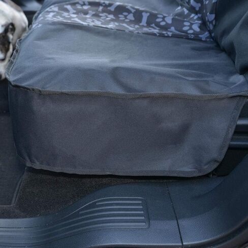 BDK Scooby Doo Waterproof Car Seat Cover for Dog, Bench Seat– Heavy Duty Black Oxford Automotive Rear Bench Back Seat Cover for Pets,Interior Covers for Auto Truck Van SUV in Saudi Arabia