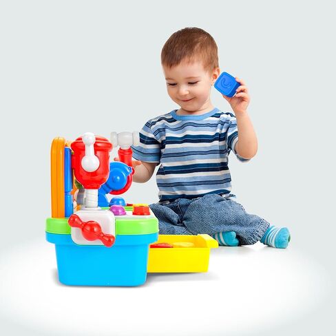 PowerTRC Little Engineer Multifunctional Musical Learning Tool Workbench For Kids in Saudi Arabia