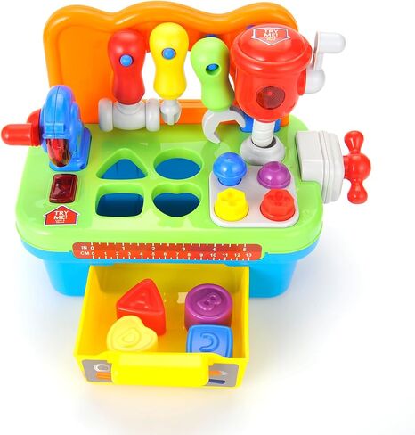 PowerTRC Little Engineer Multifunctional Musical Learning Tool Workbench For Kids in Saudi Arabia