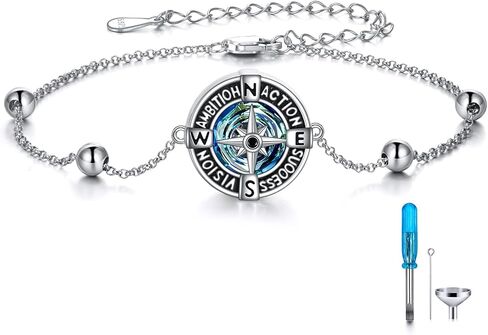 Turtle Urn Bracelet for Women Sterling Silver Sea Turtle Bracelet Abalone Shell Tortoise Cremation Jewelry in Saudi Arabia