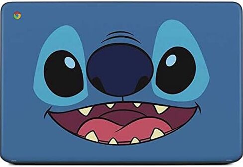 Skinit Decal Laptop Skin Compatible with Chromebook 14 G5 - Officially Licensed Disney Lilo and Stitch Close Design in Kuwait