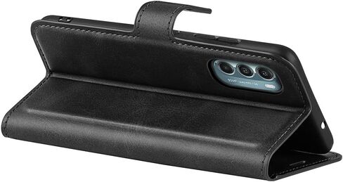 Moto G Stylus 5G (2022) Case Wallet Black, Leather Flip Case with Card Holder Kickstand Magnetic Closure Slim Phone Case Cover for Moto G Stylus 5G (2022) in Saudi Arabia