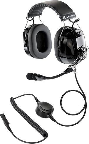 ArrowMax AHDH0042-RD-AX فوق رأس ضوضاء الرأس لإلغاء سماعة الرأس متوافقة مع Motorola Radios XPR 3500E XPR 3300E XPR 3500 XPR 3300 XPR3500E XPR3300E XPR3500 XPR3300 XPR DGP8050E ELITE in Kuwait