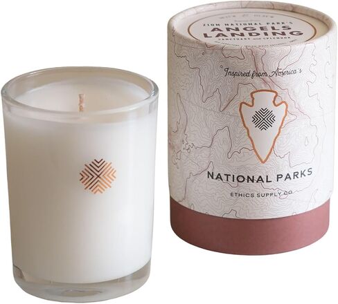 Ethics Supply Co. Morning Thunder Candle | 11 oz | Glorious Cottonwood, Gilded Teak, Sweet Earth | Infused with Essential Oils & A Premium Grade of Aromatic Oils | 60 Hour Burn Time in Saudi Arabia