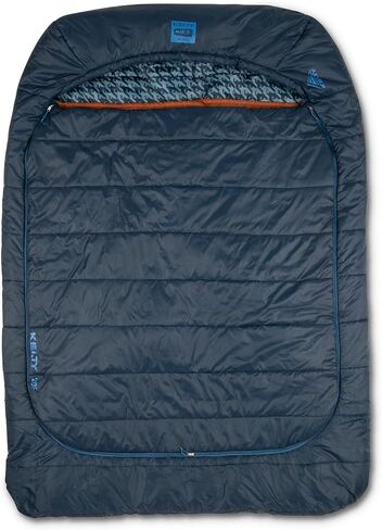 حقيبة نوم Kelty Tru.Comfort Doublewide 20 درجة - حقيبة نوم للتخييم الاصطناعية لشخصين للأزواج والتخييم العائلي in Saudi Arabia