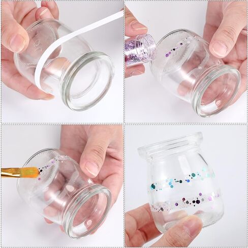 8 بكرات شريط لاصق مزدوج الجوانب لكتب القصاصات، الصور، بطاقات الدعوة، الورق، لوازم القرطاسية المدرسية المكتبية (16.4 ياردة، 6، 8، 10، 15، 20 مم عرض) in Kuwait