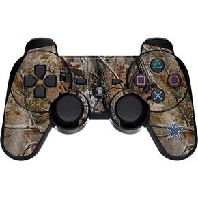 Skinit Decal Gaming Skin Compatible with PS3 Dual Shock Wireless Controller - Officially Licensed NFL Dallas Cowboys Realtree AP Camo Design