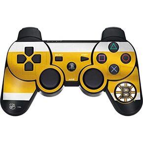 Skinit Skinit Gaming Gaming لـ PS3 Dual Shock Wireless Controller - NHL Boston Bruins Jersey Design