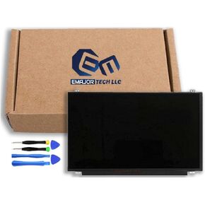 EM EMAJOR TECH New Screen Replacement for Dell DP/N XNHVP 0XNHVP 1920X1080 FHD Non-Touch LCD LED Display with Tools