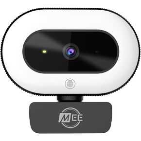 MEE audio 202L 1080p Live Webcam with LED Ring Light