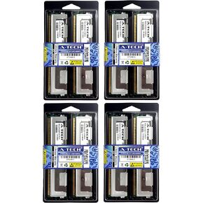 32GB Kit (4x8GB) Fully Buffered DDR2 Server Ram/Memory. PC2-5300 667MHz DDR2 DIMM ECC (Fully Buffered) 240 Pin 1.8V