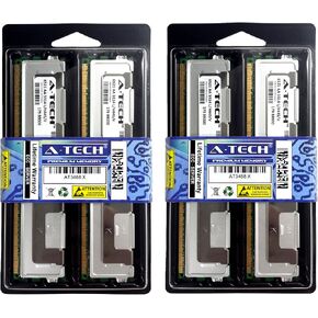 مجموعة 32 جيجابايت (4 × 8 جيجا بايت) مخزنة بالكامل ذاكرة/ذاكرة خادم DDR2. PC2-5300 667MHz DDR2 DIMM ECC (مخزنة بالكامل) 240 دبوس 1.8 فولت in Kuwait