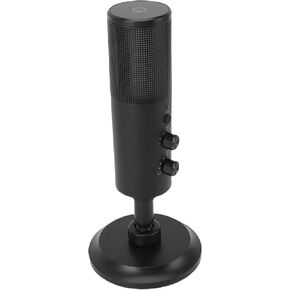 Bewinner USB Condenser Gaming Microphone, Cardioid Computer Microphone with RGB Light, Noise Cancelling Recording Desktop Mic for Streaming, Podcasts, Home Studio