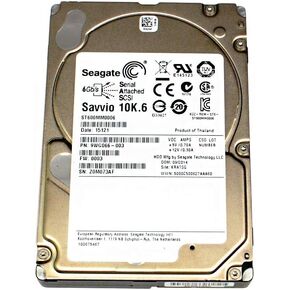 SEAGATE ST600MM0006 SAVVIO 10K.6 600GB 2.5" 10000RPM 64MB SAS 6GB/S HARD DRIVE
