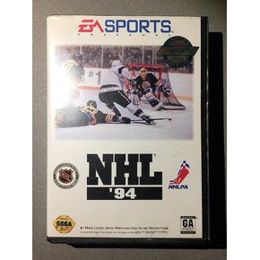 Sega Genesis EA Sports NHL '94 Instruction Booklet