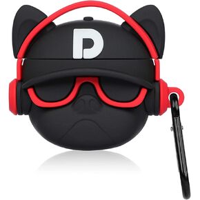 Cartoon Case Design for Apple AirPods Pro (2nd Generation) Adorable Soft Silicone Cover Silicone Shockproof Cases Anti-Fall for Airpod Pro2 (Goth Milk)