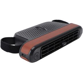 Car Seat Fan, USB Plug in Portable Car Fan Powerful 3 Wind Speeds for Vehicle (Black)