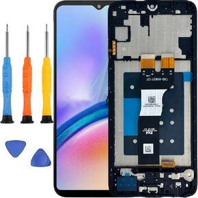 لاستبدال شاشة Samsung Galaxy A05S لاستبدال شاشة Samsung A05S 5G مع الإطار SM-A057F/DS SM-A057M SM-A057U SM-A057W LCD شاشة Display Most Displizer شاشة اللمس الأسود 6.7 بوصة