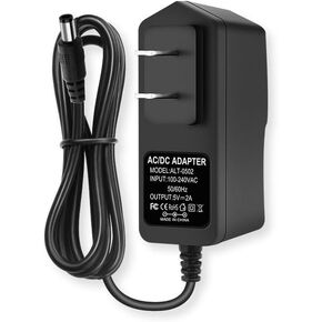 محول مزود الطاقة 5V 2A ، AC إلى DC 5V محول الطاقة ، 100-240V 50-60Hz AC إدخال AC إلى DC 5VOLT 2AMP Universal Transformer ، 5.5mm × 2.5 مم قابس أمريكي