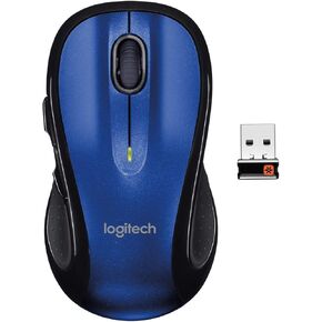 Logitech Compact Wireless Mouse, 2.4 GHz with USB Unifying Receiver, Optical Tracking, Blue