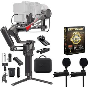DJI CP.RN.00000346.01 RS 4 PRO COMBO 3-AXIS STOPILIZER مع حزمة بطارية ممتدة مع 2X مقطع MINI للهثرات الصغيرة وحزمة حماية DECO CPS الحصرية 26 شهرًا (BEACH-CPS-261000)