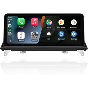 10.25 بوصة شاشة Linux لـ BMW X5 X6 E70 E71 (2010-2012) مع نظام CIC 4Pin