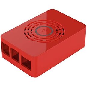 Raspberry Pi 4 Case with Power Button (Black)