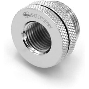 Barrow G1/4" Fillport Fitting, Silver Shiny