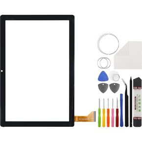 New Touch Screen Digitizer Replacement for CX1062 FPC-V01 with Specialized Repair Tools Kit.(No LCD Screen)-with OCA Adhesive