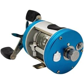 Abu Garcia AMB6500TURKISBRS Ambassadeur 6500 Pro Rocket Plus Reel, BRS Excl, 2+1 BB, 6.3:1 Ratio, Turquoise