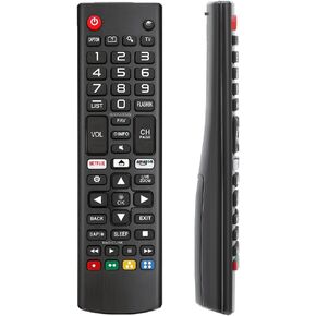 Universal for LG TV Remote, Replacement Remote Control for All LG Smart TVs. with Netflix and Prime Video Quick Buttons. 2-Year Warranty.