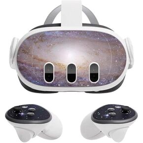 Skinit Decal Gaming Skin Compatible with Meta Quest 3 - Officially Licensed Andromeda Galaxy Design