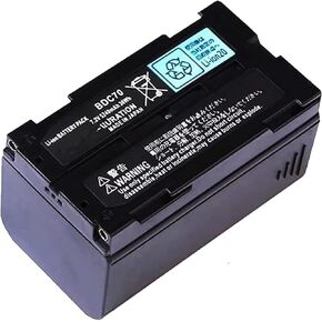 BDC70 7.2V 5240mAh Replacement Battery for Sokkia Total Stations/GPS, Robotic Total Stations and GNSS Receivers (7.2 Volt, 5.24 Ah, Rechargeable)