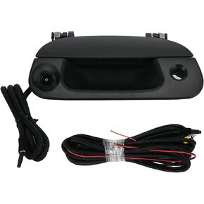 Rear Tailgate Trunk Handle w/Backup Camera Comes with RCA Plug Parking Guideline for F150 F250 F350 F450 F550 1997-2007 for Explorer Lobo 2001-2005 7L3Z-9943400-AA