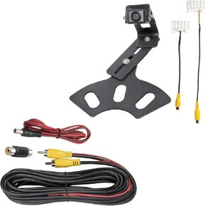 EWAY Light 2.0 Spare Tire Backup Camera with 20FT RCA Extension Cable for Jeep Wrangler JK Compass Commander Patriot Liberty 2007-2018, Reverse Camera w/Upgrade Ajustable Brackets for Flexible Angle