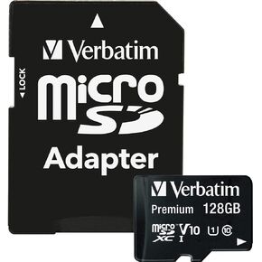 Verbatim 44085 Prem Micro SDXC Memory Premium ، 128GB ، BE