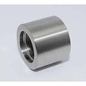 5/8″ x 24 Bull Barrel Thread Protector .930 Dia. Stainless 3/4″ Long Smooth #4164